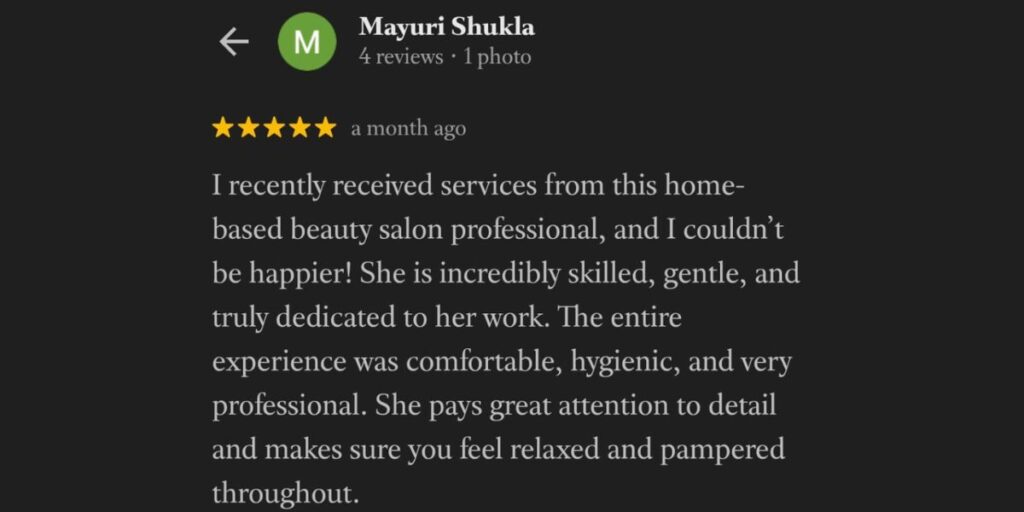 best home salon in zirakpur
