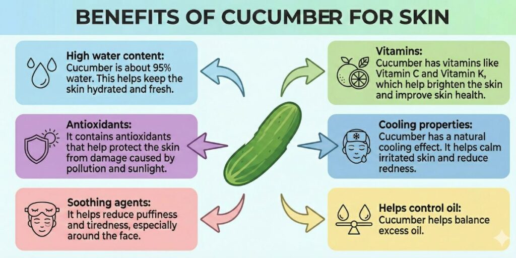 Everyuth cucumber face pack6