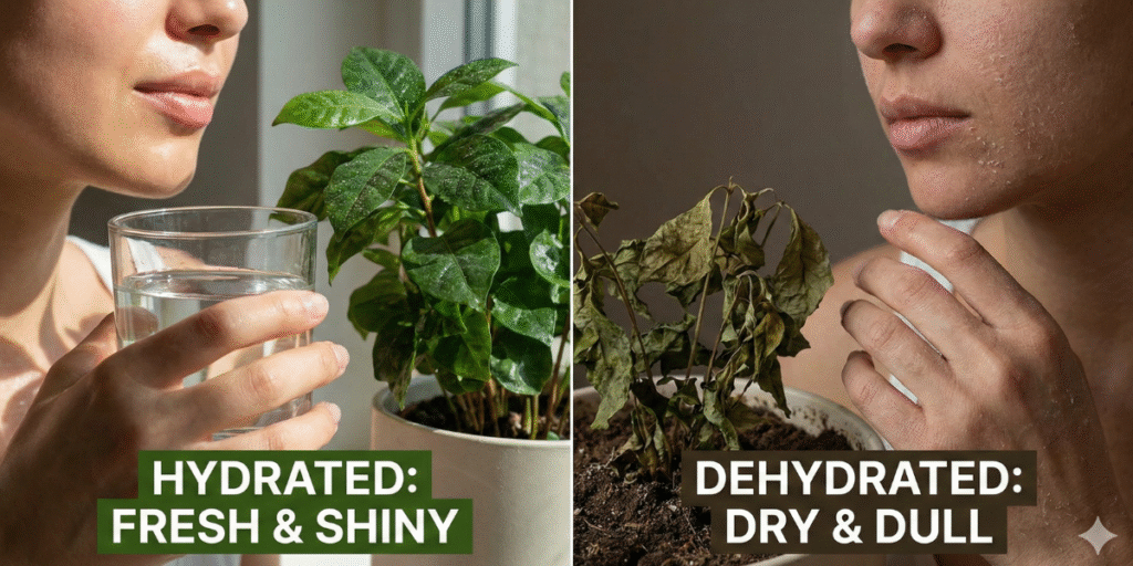 Why Drinking Water Makes Your Skin Glow