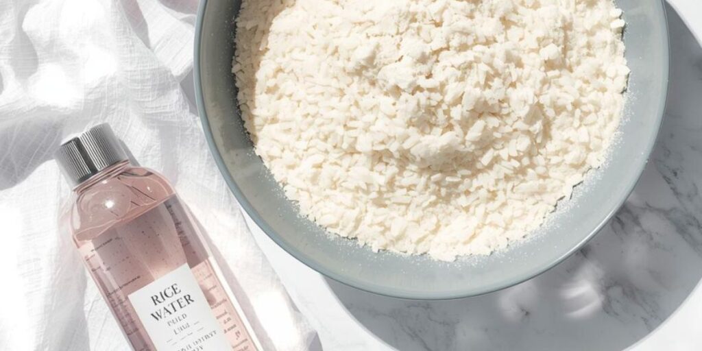 Rice Flour and Rose Water