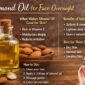 Almond Oil for Face Overnight 85x85