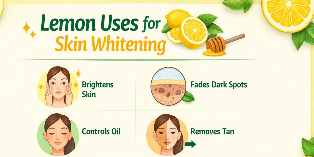 Lemon Uses for Skin Whitening