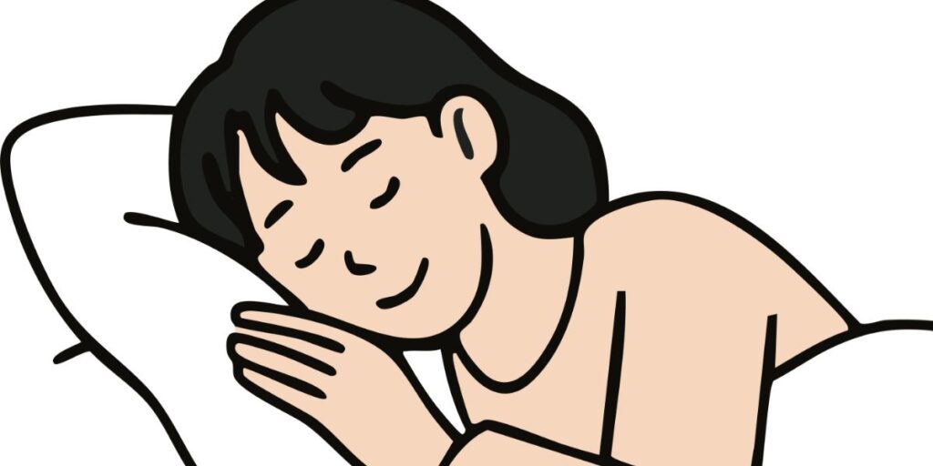 arms line after sleeping