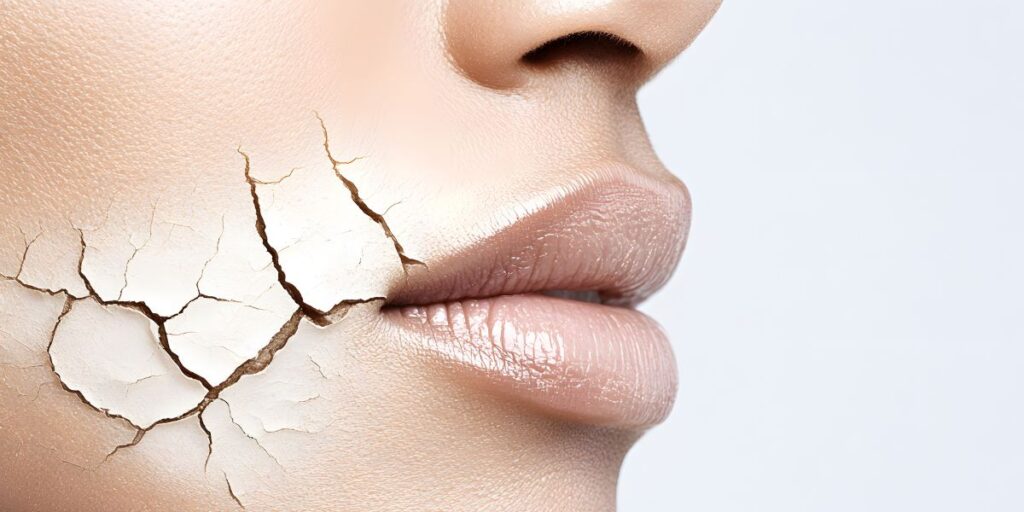 dry skin care in summer