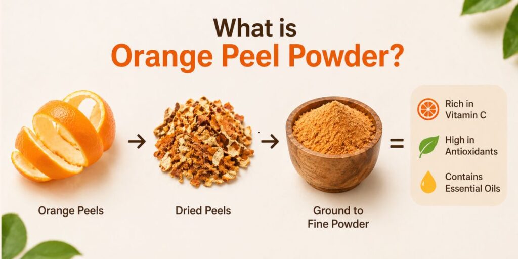 orange powder
