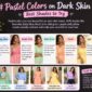 Pastel Colors on Dark Skin Best Shades to Try 85x85